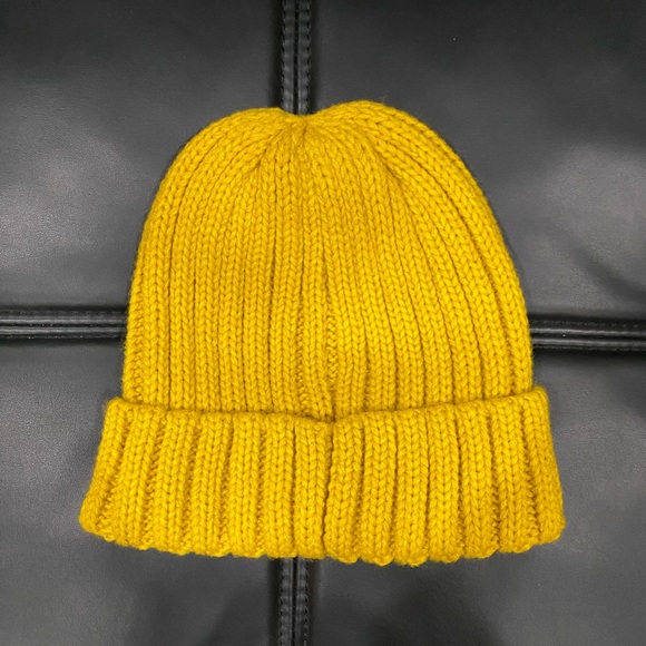 Unisex Yellow Beanie - Picture 1 of 2